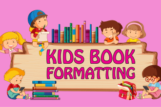 format children book for amazon, lulu, ingramspark