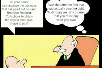 attempt to collect a debt for you or your company for fee