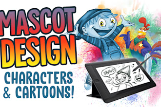 design a character or a mascot