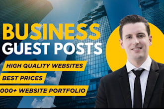 guest post on business finance marketing websites backlink
