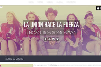 design your website