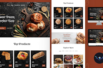 design responsive restaurant website