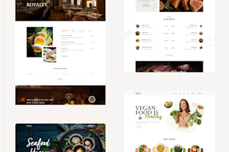 design responsive restaurant website