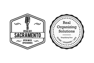 do stamp hipster , retro , vintage logo design