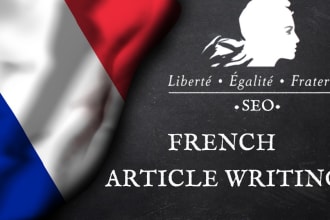 write an optimized SEO french article