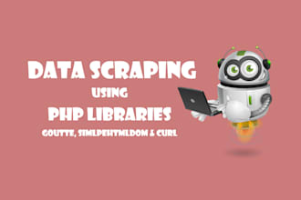 create a PHP based crawler