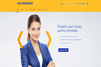 create, customize wordpress website
