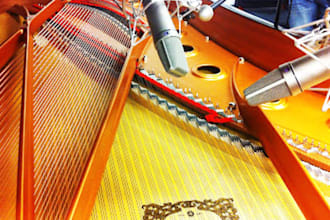 record acoustic piano on your song, by a pro  musician
