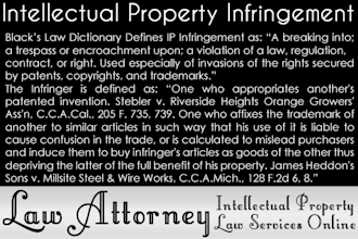 assist intellectual property infringement issues
