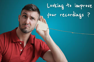 edit, clean and improve your audio files