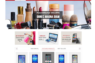 create brand new website for your business