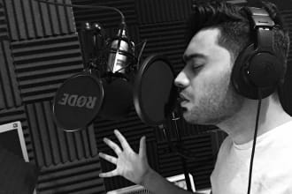 record a motivational voiceover in a deep voice over tone