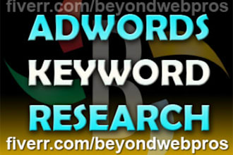 do keyword research for your adwords campaign