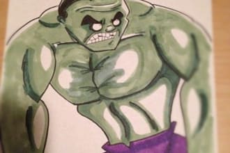 draw your favorite superhero