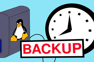 setup server daily backup to google drive or dropbox
