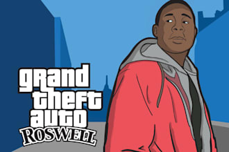 draw your picture GTA San Andreas Style