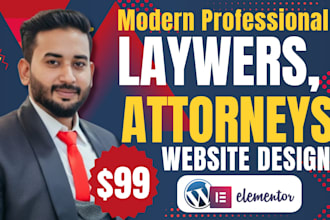 design lawyer, attorney and law firm website