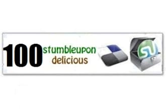 do 100 Stumbleupon and 100 Delicious to seo rocket up your high rank on google search engine
