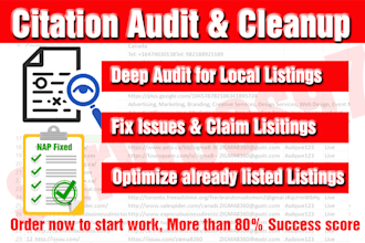 do citation audit and cleanup