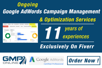 be your ongoing google ads PPC campaign manager