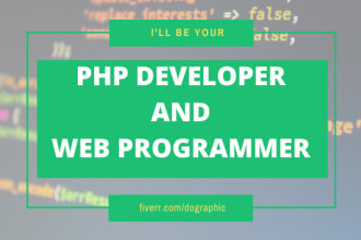 web programmer php, wordpress , ecommerce developer
