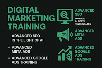 teach you SEO, PPC full ai based digital marketing