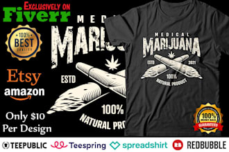 do eye catching custom typography t shirt design for you