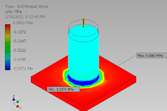 do stress analysis in autodesk inventor