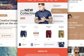 design awesome responsive PSD website template