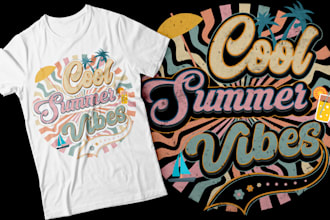 do vintage hippie retro t shirt design