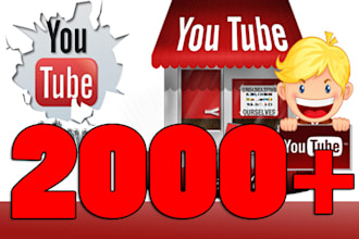 get you Real 2 000 you tube views