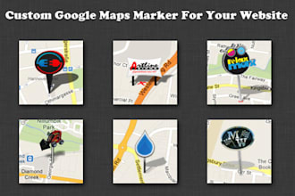make you a custom google map marker for your website