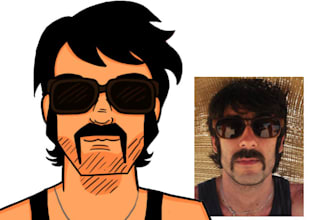 do an awesome cartoon portrait of you