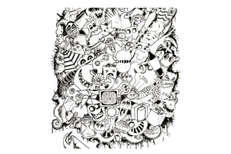 do fun doodle art for you