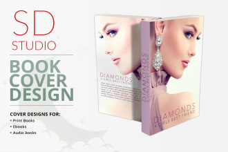 create ebook, print book covers plus audio book covers