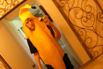 dance in my banana costume to a song of your choice