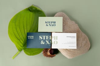 do business card design, unique business card with 3 concept