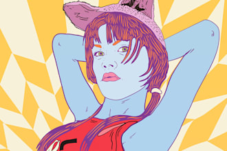 turn your photo into illustration