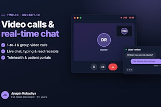 integrate twilio video calls and socket io real time chat in your web app