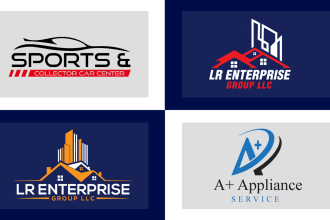 do modern and creative business logo design
