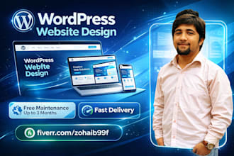 develop ,design wordpress website and redesign wordpress sites