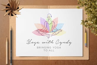 design artistic elegant watercolor signature logo design