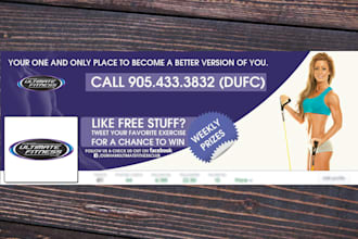 design a cool unique professional social media banner