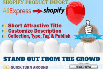 import products using dsers from aliexpress to shopify