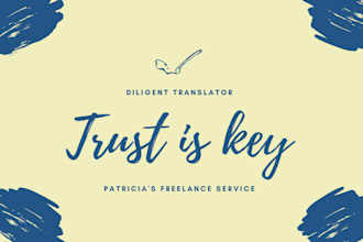 translate english, german, french, and italian meticulously