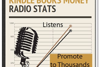 promote your Kindle book on my popular Radio Show