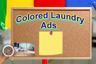 advertise at laundry