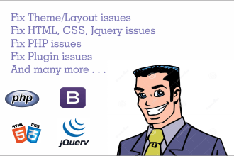 design a modern, responsive website for your business, shop, HTML, laravel, PHP