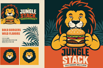 design a logo and business card plus letterhead