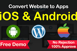 convert your website into ios and android apps